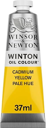 Winsor & Newton Winton Oil Colour Cadmium Yellow Pale Hue 37ml view 1