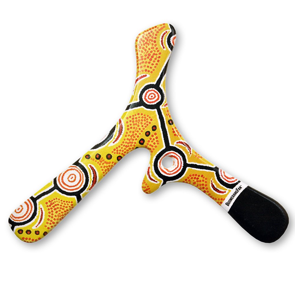 Boomerangfan boomerangfanbhootr 31 cm bhuta Rechtshänder Boomerang
