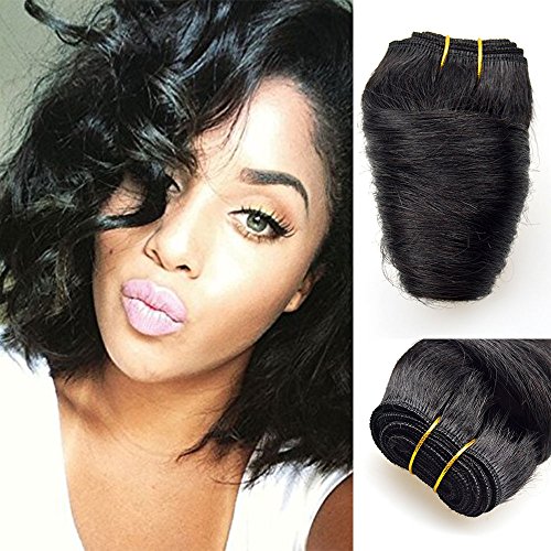 Black Friday Deals 2018 Bob Peruvian Loose Wave 4 Bundles 200g Wholesale Lots 12 Color Ombre Weave Spring Curly Wet And Wavy Human Hair Extensions (Natural Color)