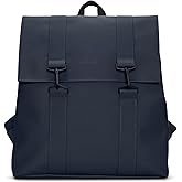 RAINS Messenger Bag, Backpack, Waterproof Classic Contemporary for travel and everyday use - Navy