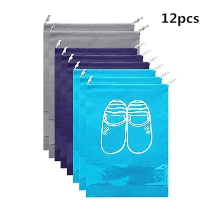 Bolsas zapatos viaje | Bolsas de plástico, de papel, de tela