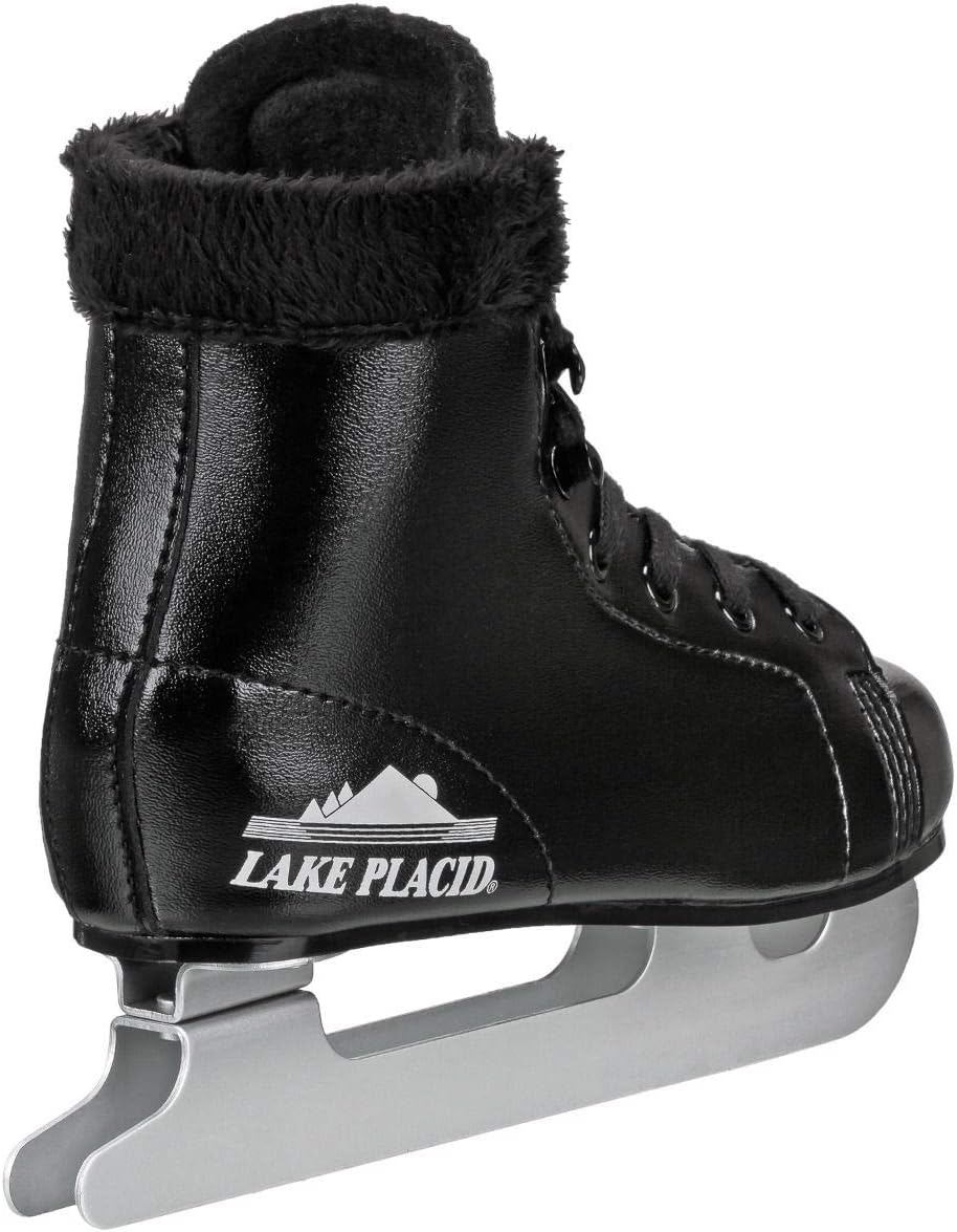 Lake Placid Starglide Boy's Double Runner Figure Ice Skate, Black : Sports & Outdoors