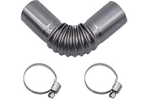 HABIIID 24mm Air Diesel Parking Heater Exhaust Pipe Tube Elbow Connector for Webasto Eberspacher Diesel Boat Heater 13cm