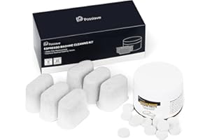 possiave Espresso Cleaning Kits for Breville Machines, Includes 40 Cleaning Tablets and 6 Water Filters - Breville Espresso Machine Accessories