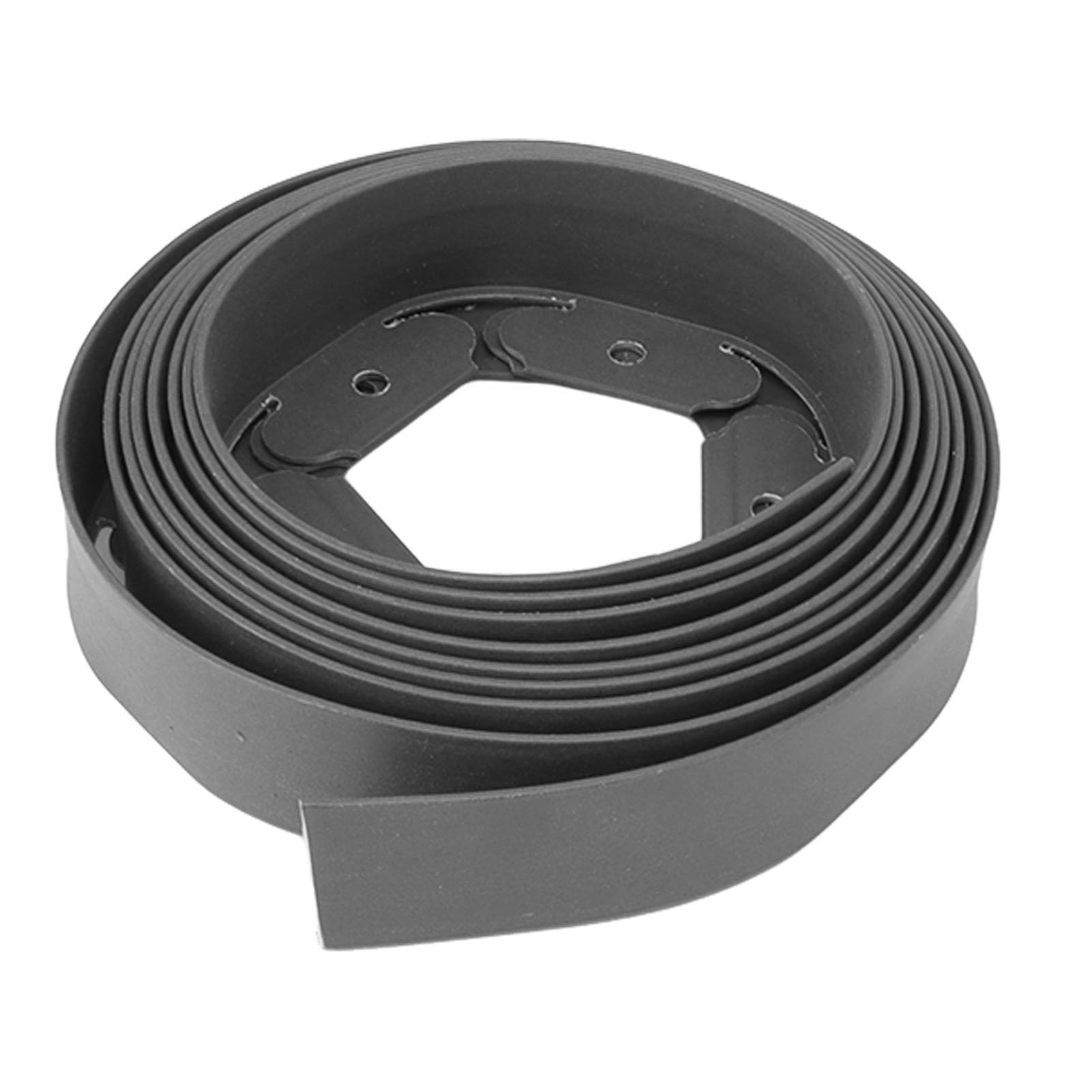 Garden Edging Border Plastic Landscaping Edging Roll Flexible Lawn Edging,Landscape Edging Kit for Landscaping and Flower Gardens (Grey)