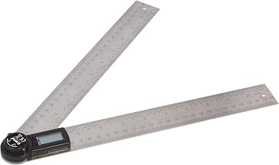 Trend 300mm Digital Angle Rule DAR/300 Stainless Steel Dual Scale