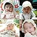 Baby Bonnet Hat,BabeMall® Unisex Baby Kids Infant Newborn Princess Summer Sun Bonnets Hats Caps (Beige)