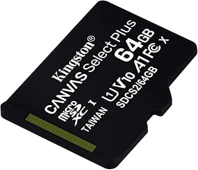 Kingston Canvas Select Plus microSD Card 64 GB UHS-I Class 10 SDCS2
