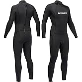 Ocealite Full Wetsuits 5/4mm 4/3mm and 3mm Full Wetsuit for Mens Premium Neoprene Suits for Diving Snorkeling Surfing Swimming