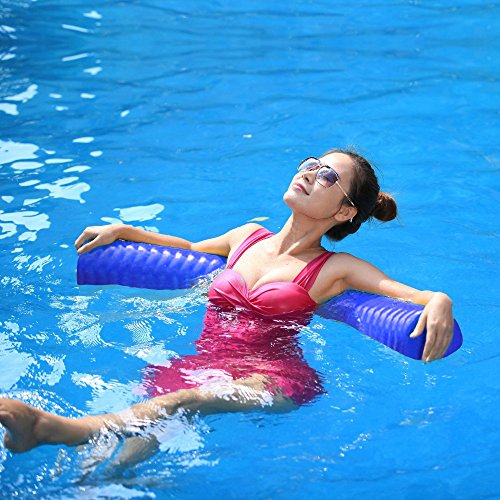 California Sun Deluxe Unsinkable Ultra Soft Foam Cushion Pool Noodle - Ocean Blue - //coolthings.us