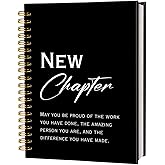 FLVGE Coworker Leaving Gifts for Women Journal Notebook, New Job Gifts for Women, Retirement Gifts Farewell Gifts Goodbye Leaving Gifts New Job Gifts Thank You Gifts for Coworkers Friends