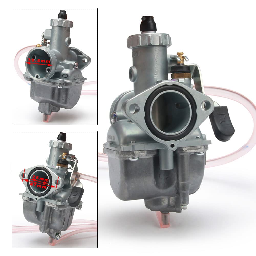 26mm Carburetor,Motorcycle Carburetor VM22,PZ26 Carburetor Carb for Most of Motorcycle Dirt Pit Bike ATV Quad 110cc 125cc 140cc Engines