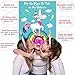 La La Unicorn (2 Games) Pin the Horn on the Unicorn Party Game Large & Pin the Tail on the Unicorn Birthday Party Game Supplies, Decorations, Christmas Gifts for Girls Age 3 4 5 6 7 8 9 10 + Years Old