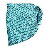 Fin Fun Mermaid Girls Swimsuit Cover Up Sarong - Tidal Teal