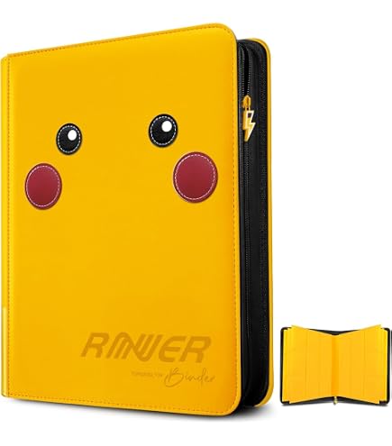 pokemon trading card 3 ring binder pikachu Ultra Pro 3-Ring Album, 2-Inch, Albums Garchomp ex de Cintia this binder is perfect ST-20 Cards: Yellow Katakuri Taille:45 EU - 11 US - 354 €
