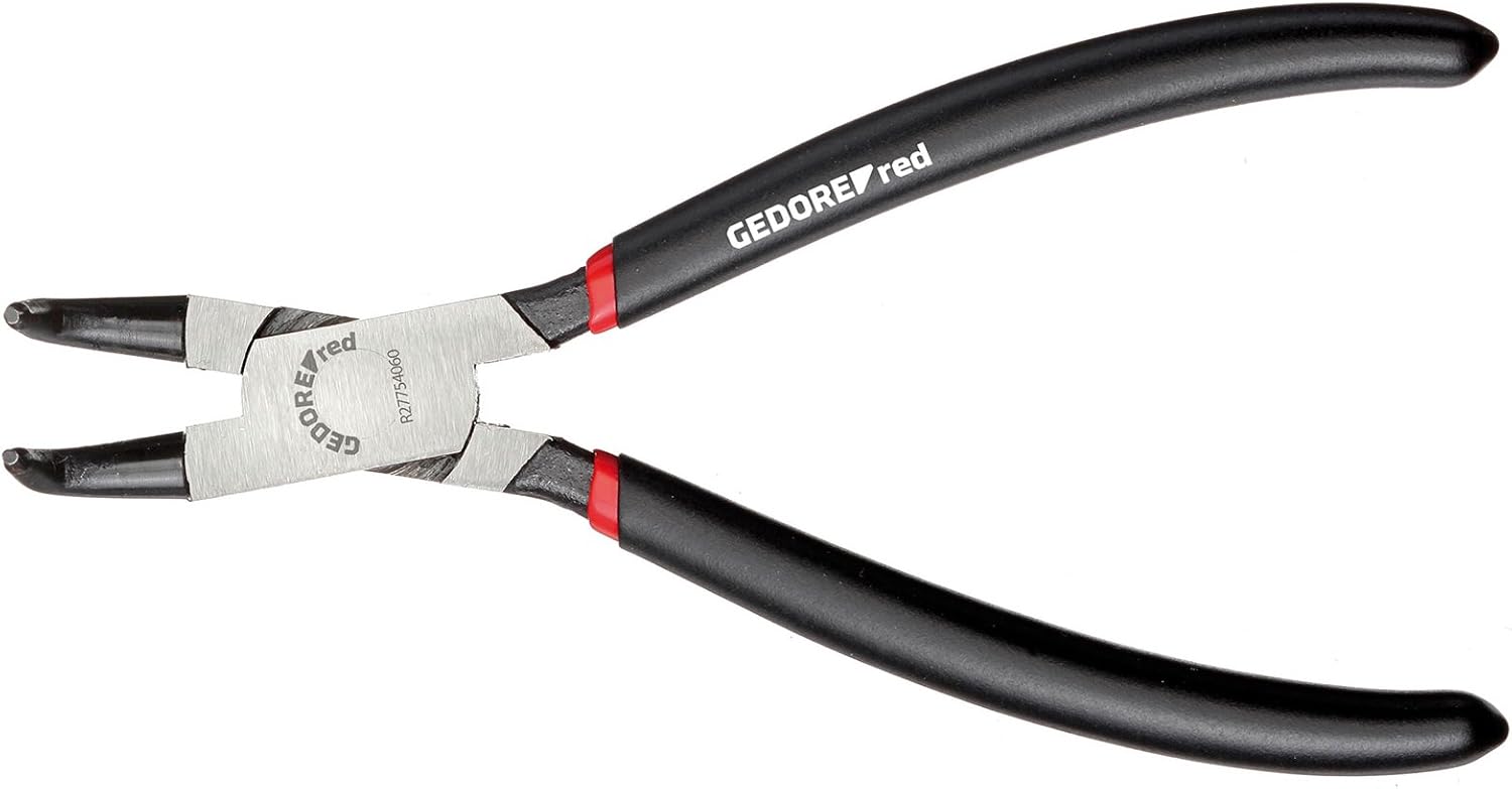 GEDORE Red Internal Circlip Pliers Angled Size J21, Blue,red - Image 3