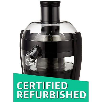 (Certified REFURBISHED) Philips Viva Collection HR1832/00 1.5-Litre Juicer (Ink Black)