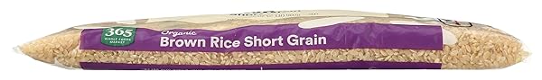 365 BY WHOLE FOODS MARKET, ORGANIC SHORT GRAIN BROWN RICE, 32 OUNCE