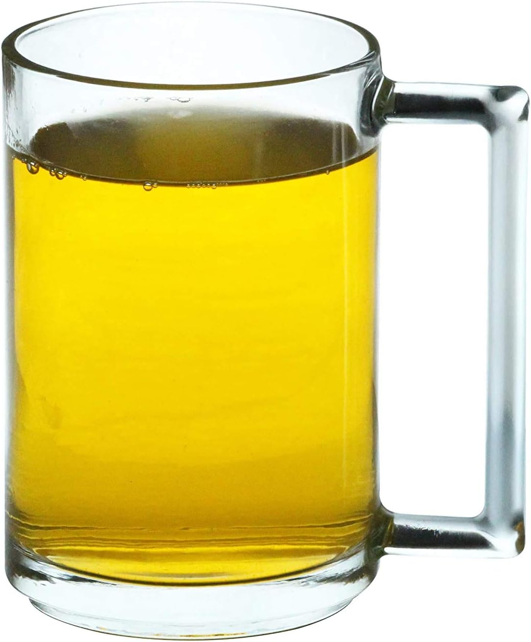Buy Premium Clear Elite Style Plain Glass Beer Mug with Big Handle