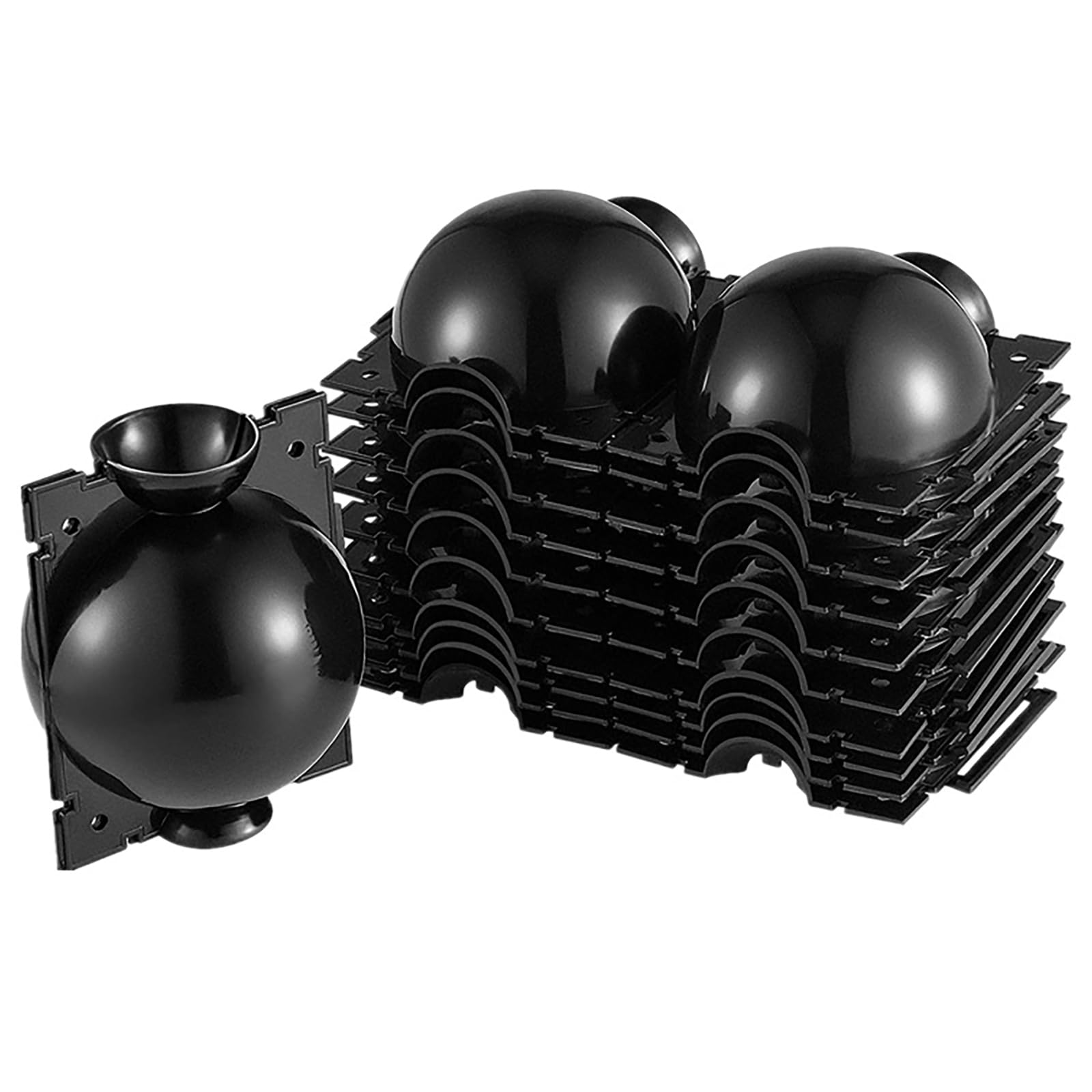 10Pcs Assisted Root Growing Boxes - High Pressure Propagation Rooting Ball Reusable Box Grafting Device for Plant Cutting Seedlings