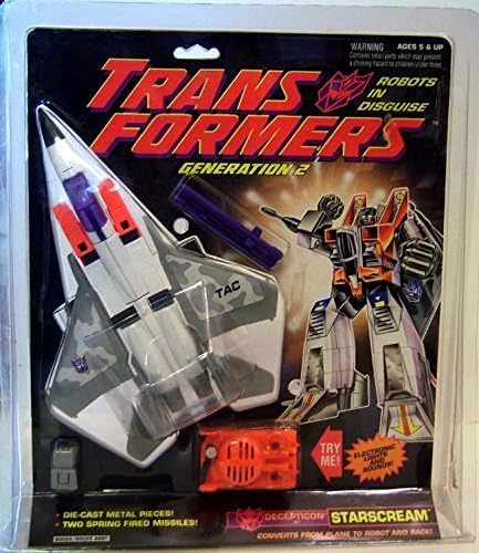 Transformers g2 starscream Clearance
