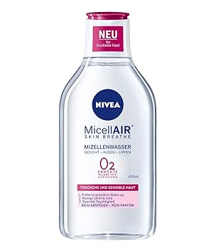 nivea micellar water dry skin