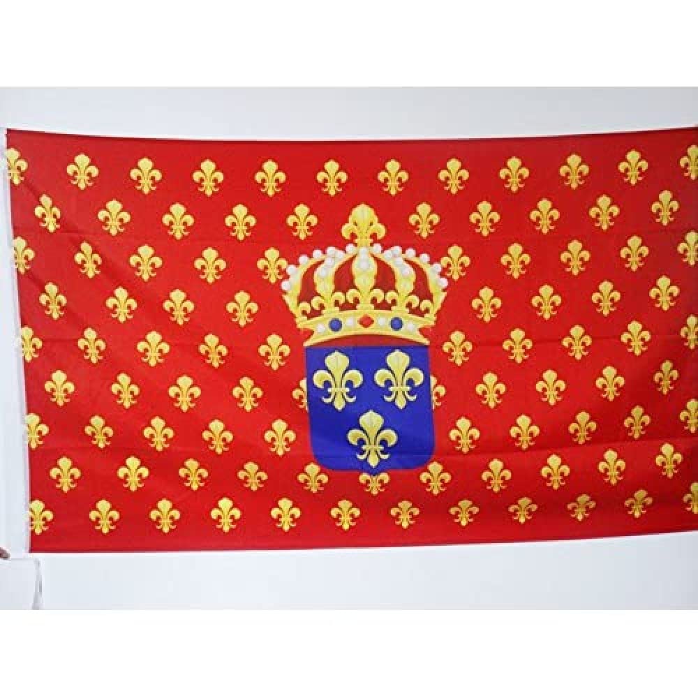 AZ FLAG - Royal Gallet of France Flag - 3x5 Ft - Naval French Kingdom Banner with Sleeve - 100% Polyester - Fade Resistant - Vivid Colors - 3' x 5' Feet - 150x90 Cm