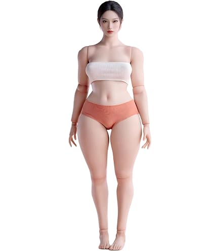 Amazon.com: 1/6 Scale Female Fat Leg Ver Action Figure Body Pale