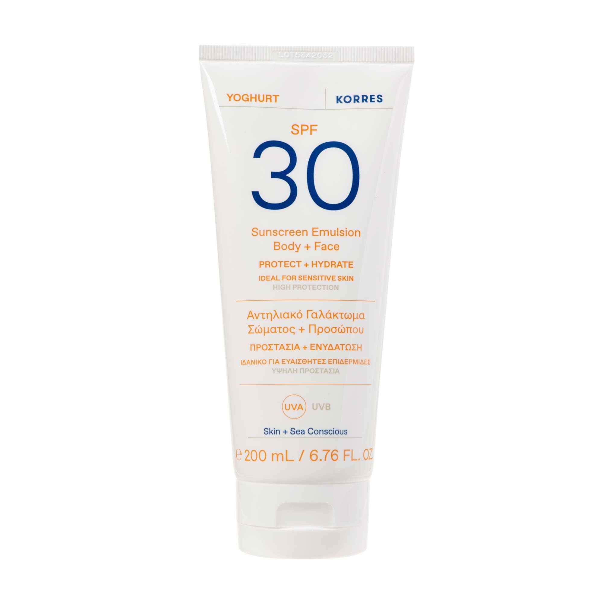 KORRES YOGHURT Emulsion Body + Face SPF30 200ml