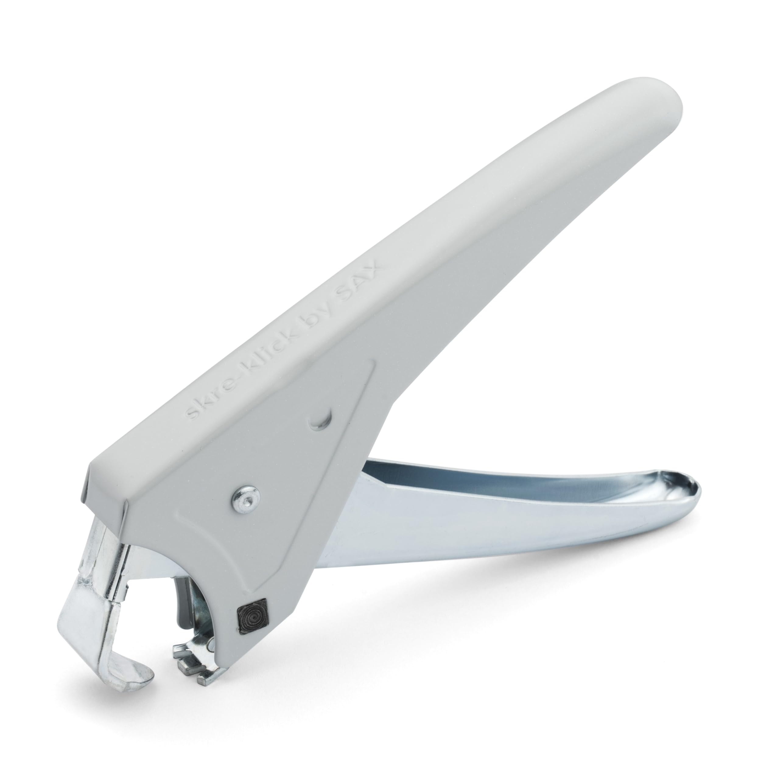 SAX Skre-klick Universal Remover Pliers in Classic Light Grey - Made of Robust Metal for Office and Home Use