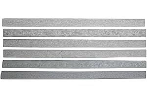 Guitar Neck Fret Leveling Beam, 6PCS Sandpaper Set for Luthier Tools, Aluminum Alloy Bar with Multiple Grits for Precision St