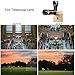 Apexel 10X Optical Zoom Telescope Lens Clip On Cell Phone Camera Lens for iPhone 6/7/6s Plus/SE, Samsung S7/S6/Edge, LG, Moto, HTC, Sony and more