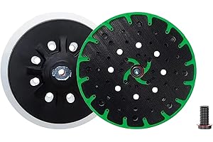 EPOACHT Upgraded 202460 6 Inch Hard Sanding Pad 1 Pack, Compatible with Festool ETS 150/3 EQ, ETS 150/5 EQ, ETS EC 150/3 EQ, ETS EC 150/5 EQ Sander