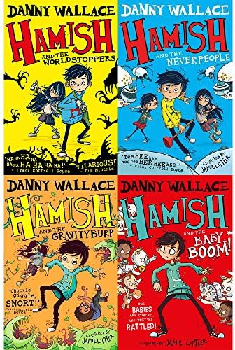 Danny wallace hamish collection 4 books set