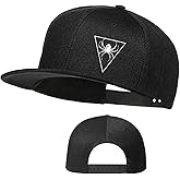 Skull Skateboards Hat Flat Bill Hats for Men Snap Backpack Mens Hats and Caps Cool Snapback Baseball Cap for Boys Hip Hop