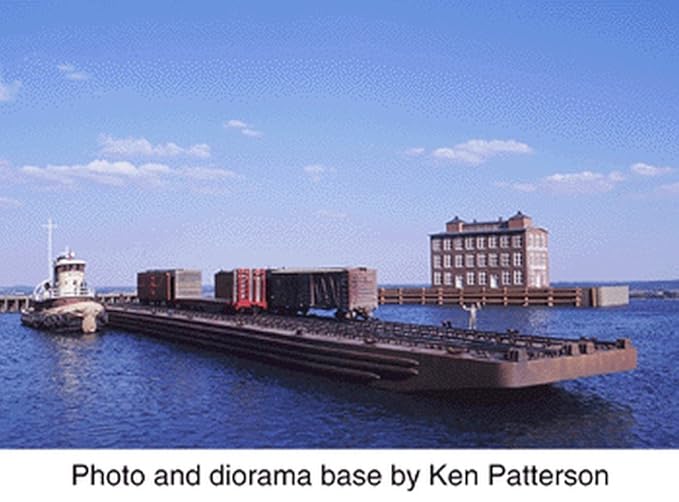 Walthers, Inc. Railroad Car Float Kit, 39 x 51/2 x 1" 99.1 x 14 x 2