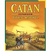 CATAN Cities & Knights Board Game EXPANSION | Strategy Adventure Family for Adults and Kids Ages 12+ 3-4 Players Average Play