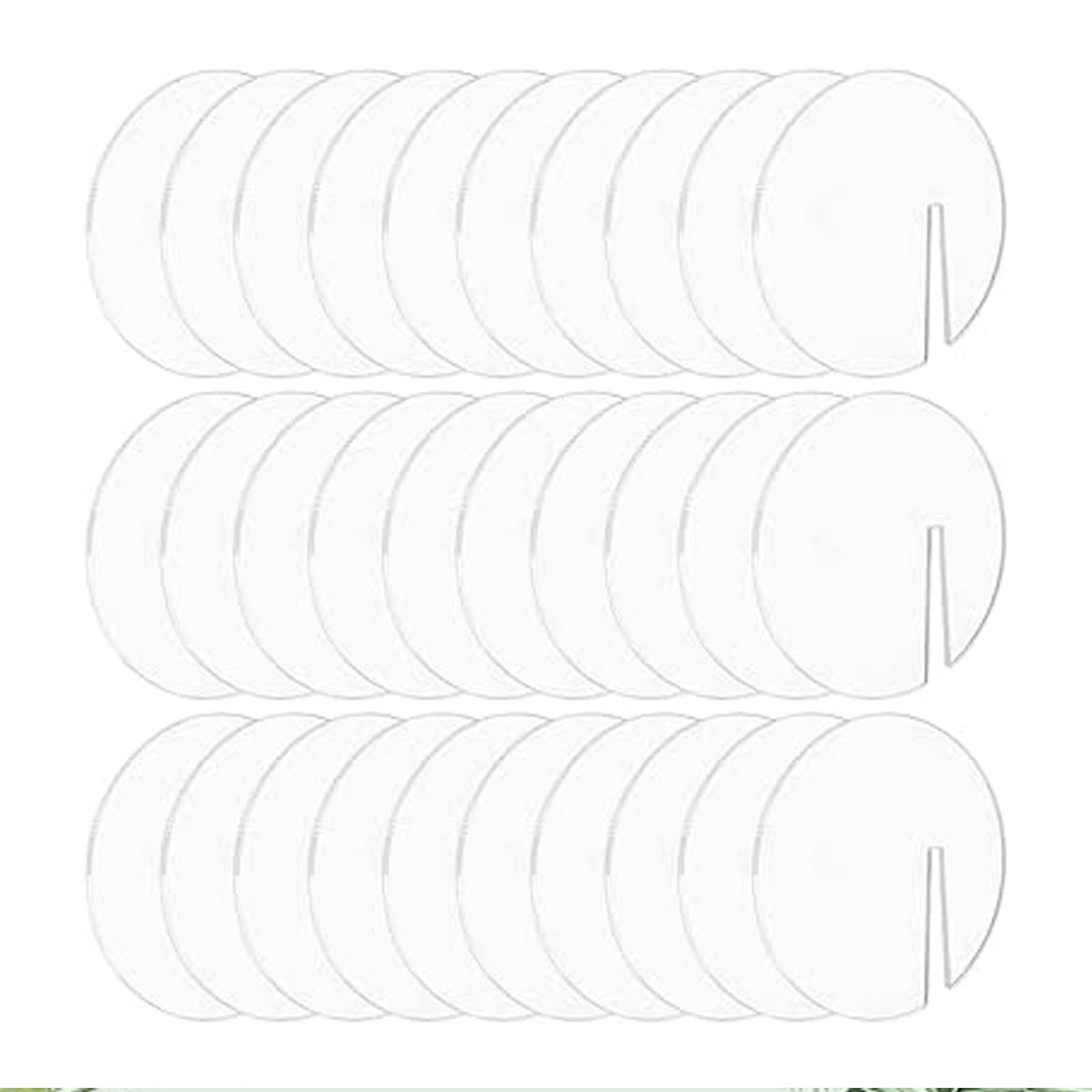 JYTDBCS 60 Pcs Drink Tags Party Drink Tag Clear Drink Marker Champagne Glass Marker Tag Wine Glass Charms for Bar Wedding Wine Tasting Party