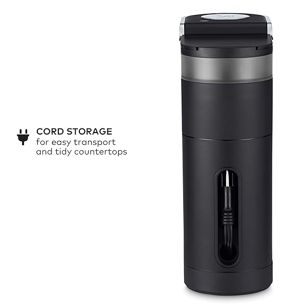 MATTE BLACK HOT BEVERAGE K-MINI DISPENSER