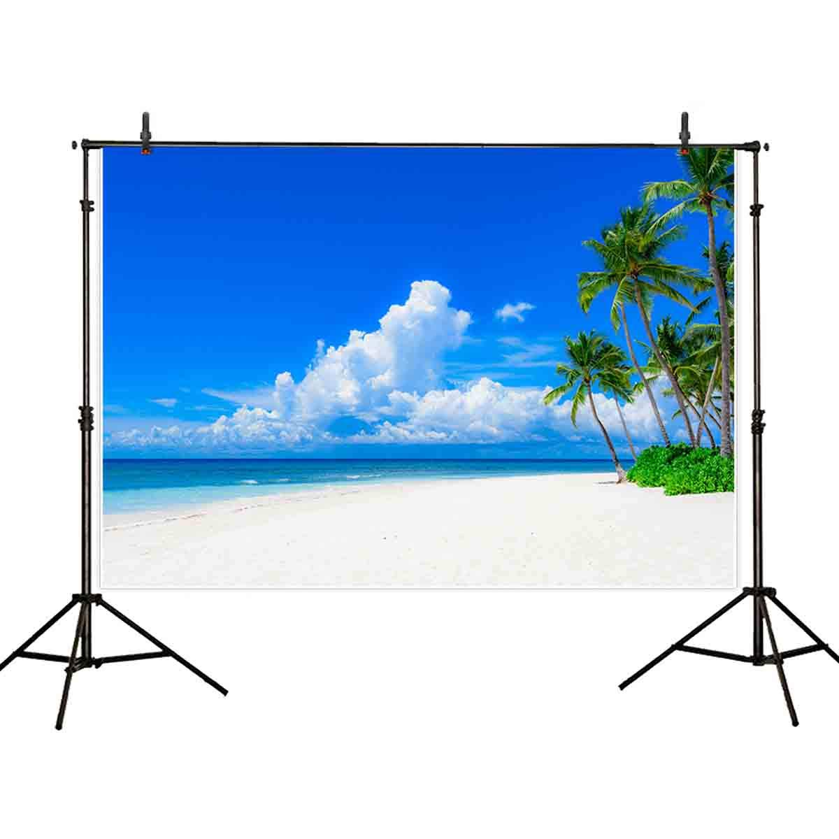 Camera Photo Video Fanghui 7x5ft Hawaii Beach Backdrop Blue Sky