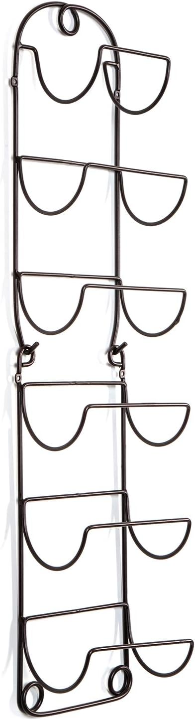 SODUKU Towel Rack Wall Mounted Metal Wine Rack Towel Shelf for Bathroom Bronze: Home & Kitchen