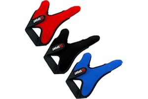 Klfoho Double-Finger Gloves, 3 Pack Anti-Slip Fishing Glove, Professional Finger Gloves Protector Unisex Elastic Band Glove for Outdoor Fishing