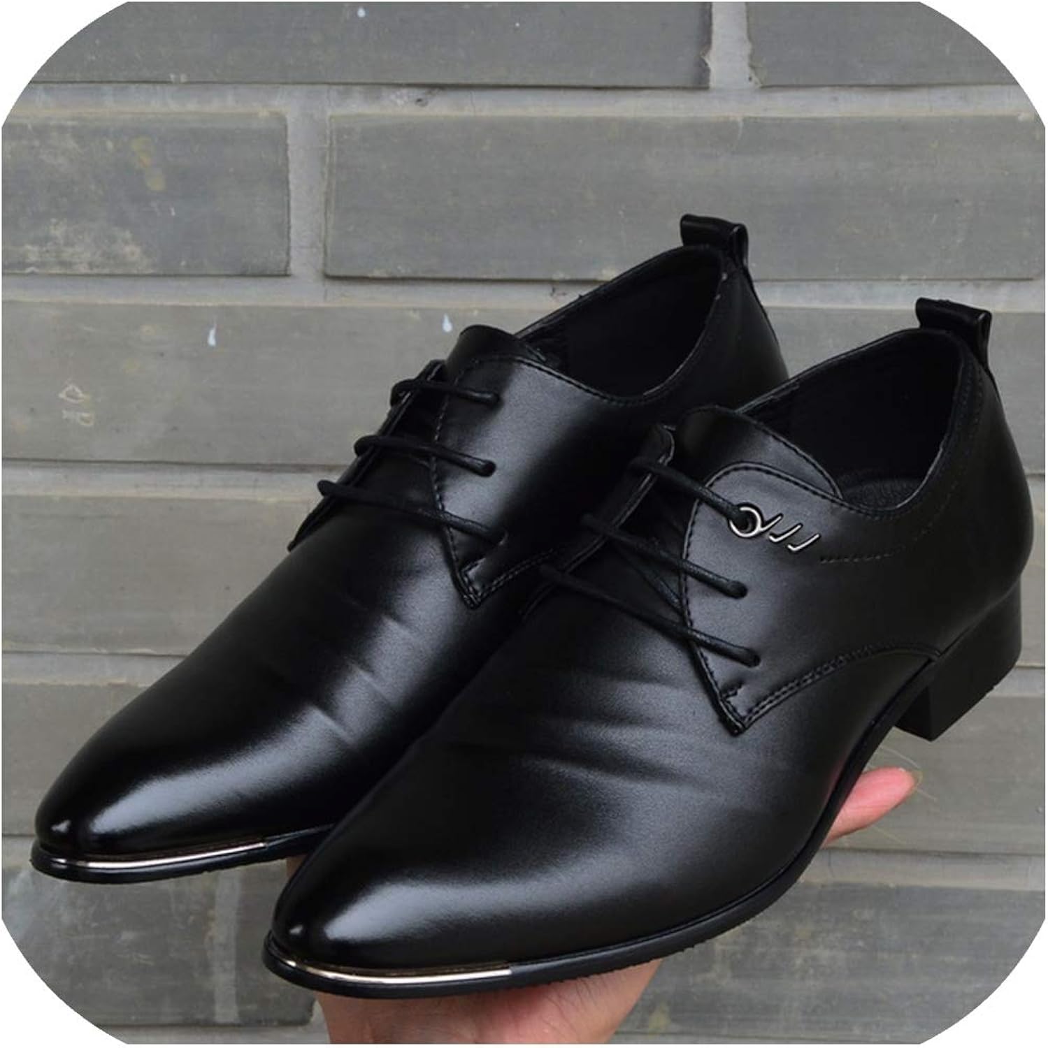 mens pointed toe dress shoes fit