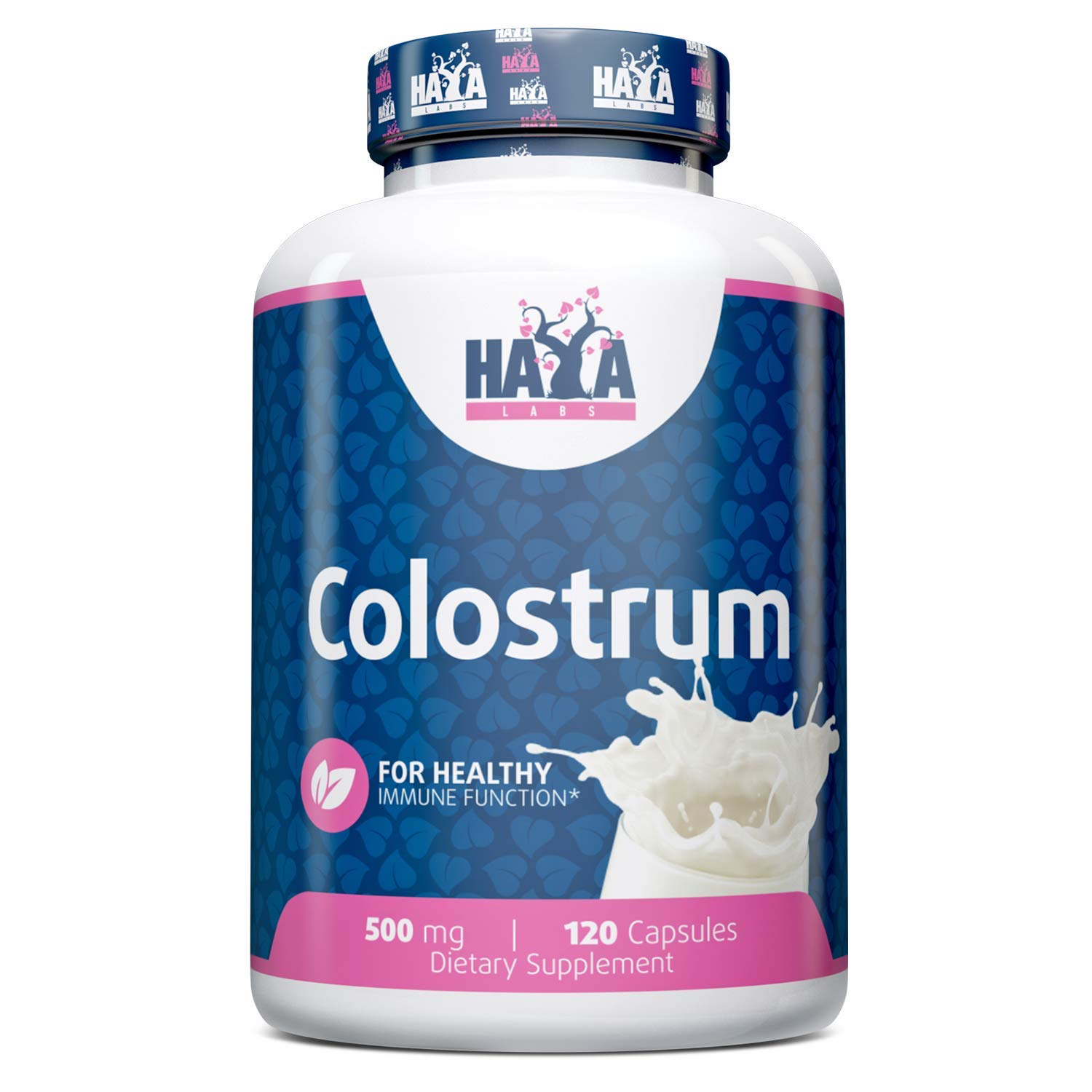 Haya Labs Colostrum, 500 mg, 120 Caps, 120 g