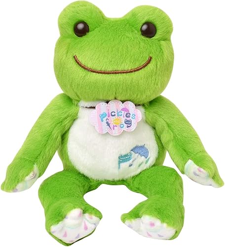 Amazon ぬいぐるみ かえるのピクルス 雲とピクルス かわいい ビーンドール 可愛い ぬい撮り キッズ 子供 子ども おままごと 人形 アニマル カエル 誕生日 シューズ バッグ