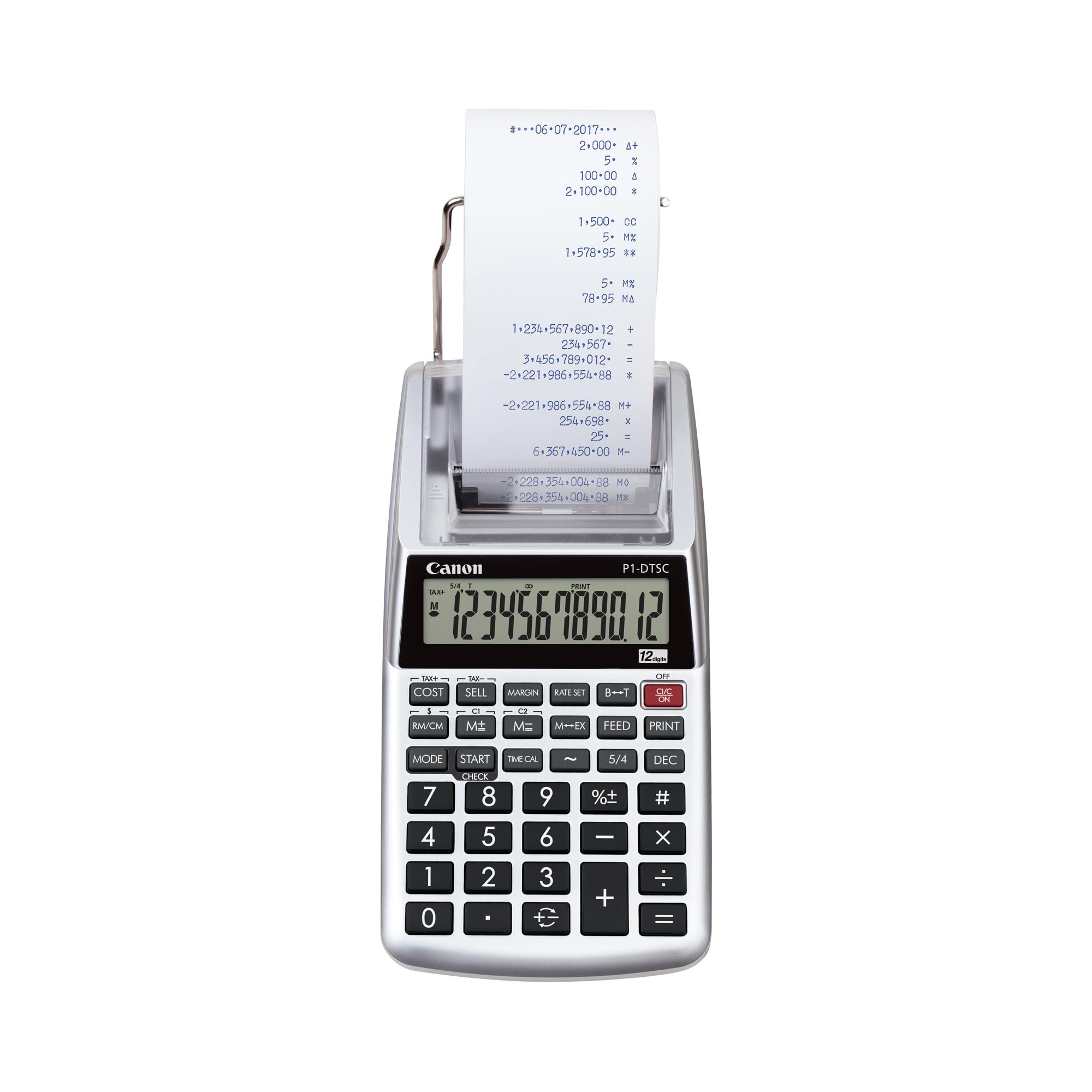Canon P1-DTSC II Printing Calculator - Ideal tool for account professionals and general purposes.
