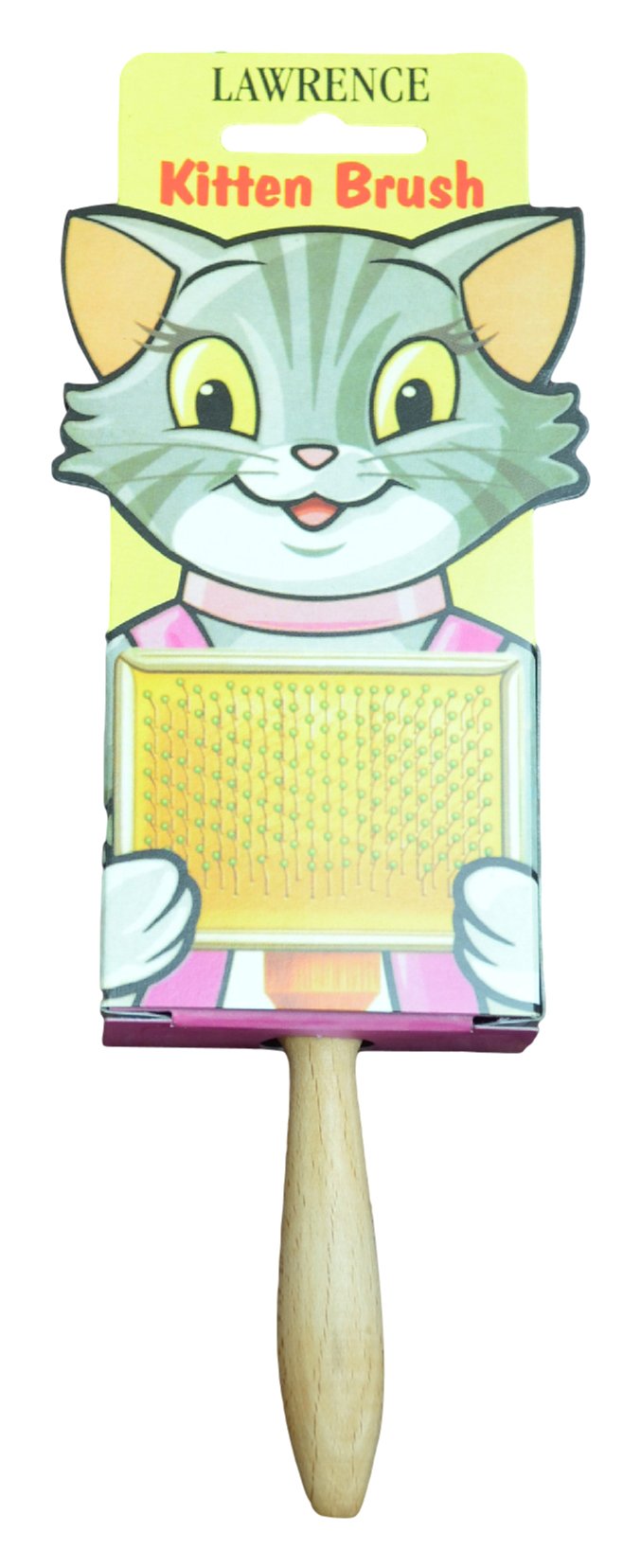 LAWRENCE Kitty Kitten Slicker Brush