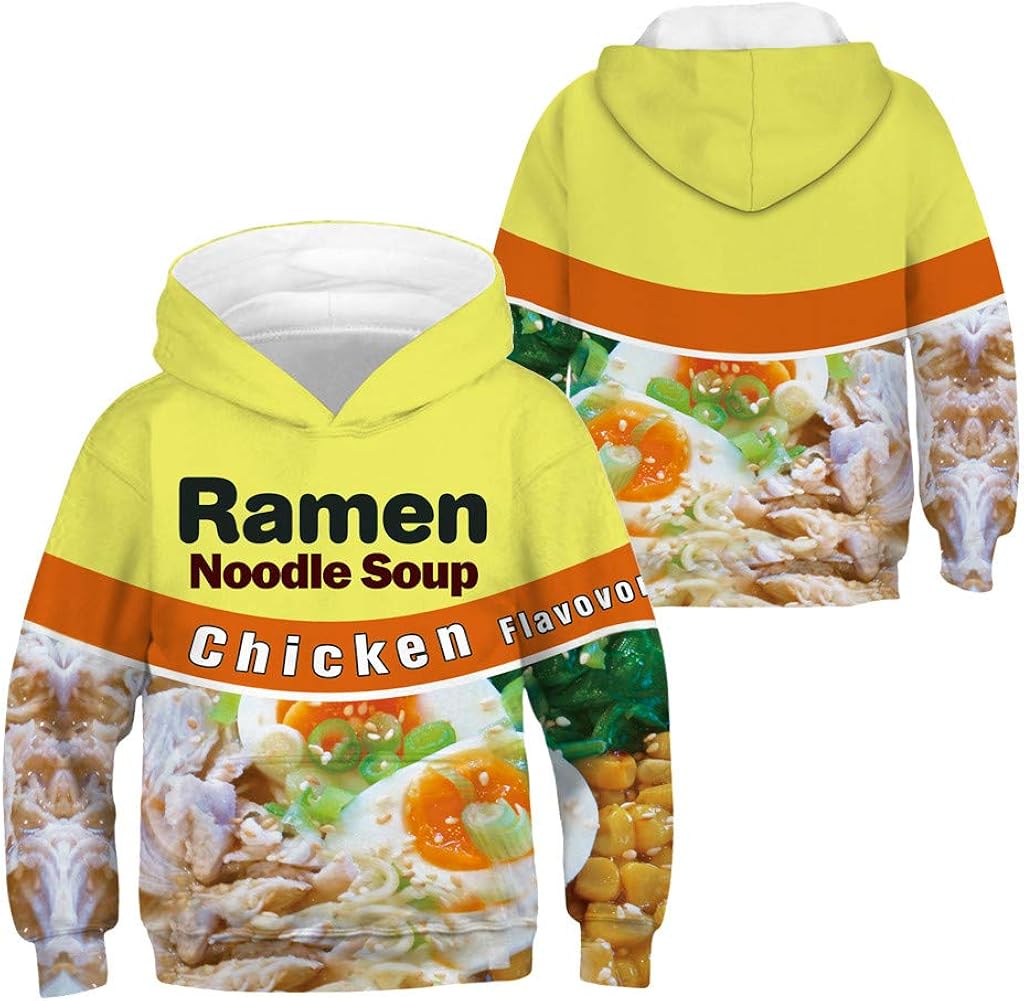 ramen noodle hoodie kids