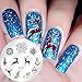 Born Pretty Nail Art Stamp Template Image Plate Xmas Deer Fireworks BP82