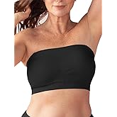 SHAPERMINT Strapless Bra - Bandeau top, Strapless Bras for Women, Plus Size Lingerie for Women, Free Clear Bra Straps